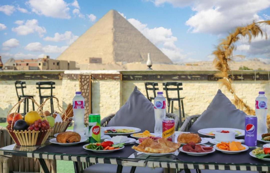 Pyramids Family Inn Kafrat al Jabal Exterior photo
